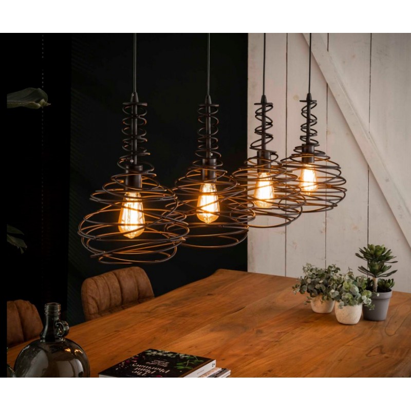 ZI Hanging lamp 4x Ø25 cone spinn